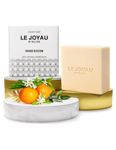 Jabón Artesanal Flor de Naranjo Le Joyau d'Olive 340g