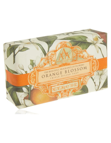Jabón de Lujo Triple Milled AAA Floral - Flor de Naranja 200g