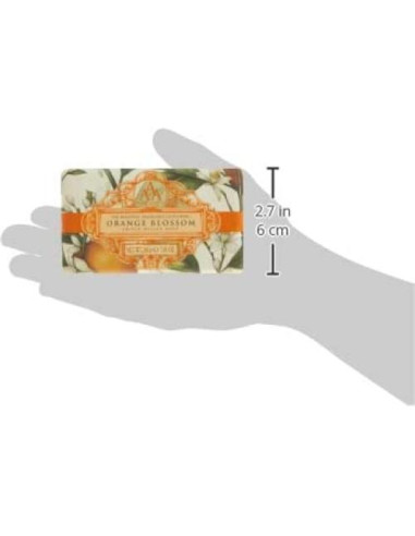 Jabón de Lujo Triple Milled AAA Floral - Flor de Naranja 200g