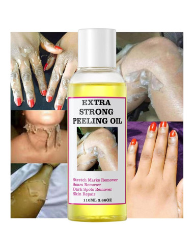 Aceite Exfoliante Amarillo Genérico 110ml para Todo Tipo de Piel