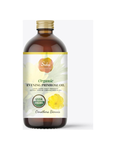 Aceite de Onagra Orgánico SULU 118.3 ml Prensado en Frío