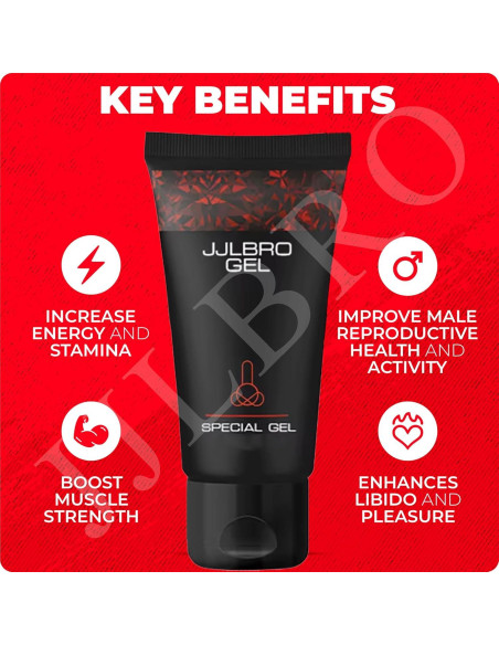 Gel de Masaje para Hombres JJLBRO - Aumento de Fuerza y Rendimiento Gel de Masaje para Hombres JJLBRO - Aumento de Fuerza y Rendimiento