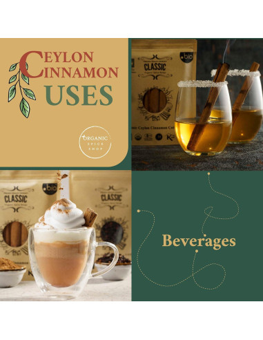 Canela de Ceilán Orgánica 50g - TrueCinnamon - Certificado USDA