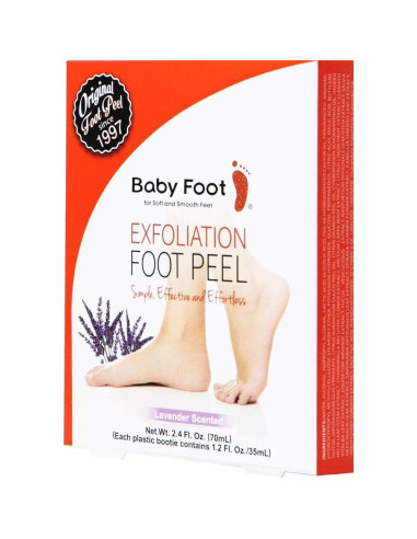 Baby Foot Pelado Exfoliante para Hombres - 70.9 ml - Pies Suaves