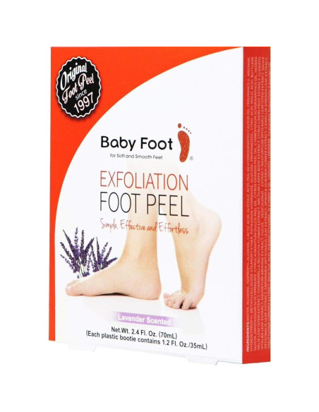 Baby Foot Pelado Exfoliante para Hombres - 70.9 ml - Pies Suaves Baby Foot Pelado Exfoliante para Hombres - 70.9 ml - Pies Suaves