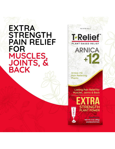 Crema Alivio Dolor T-Relief MediNatura 85g - Arnica +12 Activos Crema Alivio Dolor T-Relief MediNatura 85g - Arnica +12 Activos