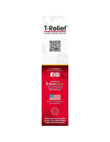 Crema Alivio Dolor T-Relief MediNatura 85g - Arnica +12 Activos