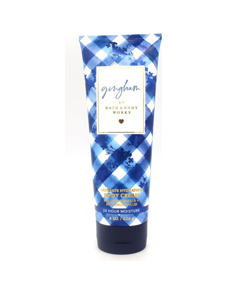 Crema Corporal Hidratante Gingham Bath and Body Works 226 g Crema Corporal Hidratante Gingham Bath and Body Works 226 g