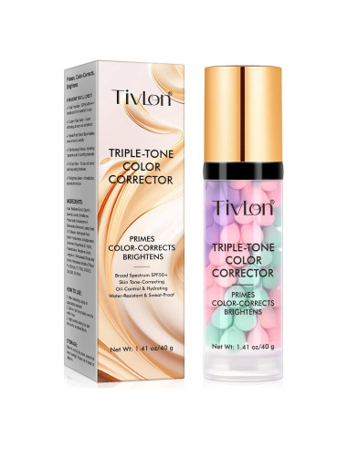 Primer Facial Xaarty 3 en 1 SPF 50 PA+ 40 g - Hidratante y Protector Solar