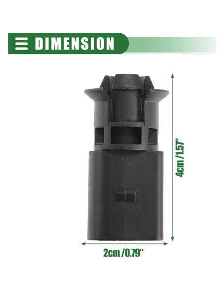 Sensor de Temperatura del Aire Motoforti 1J0919379A para VW Golf/Polo/Passat Sensor de Temperatura del Aire Motoforti 1J0919379A para VW Golf/Polo/Passat