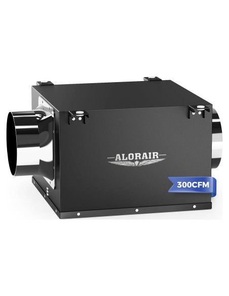 Ventilador Extractor de Baño ALORAIR CloudStorm F300 300 CFM Ventilador Extractor de Baño ALORAIR CloudStorm F300 300 CFM