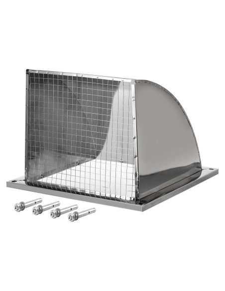 Cubierta de Ventilación de Pared PATIKIL 30.48cm Acero Inoxidable Cubierta de Ventilación de Pared PATIKIL 30.48cm Acero Inoxidable