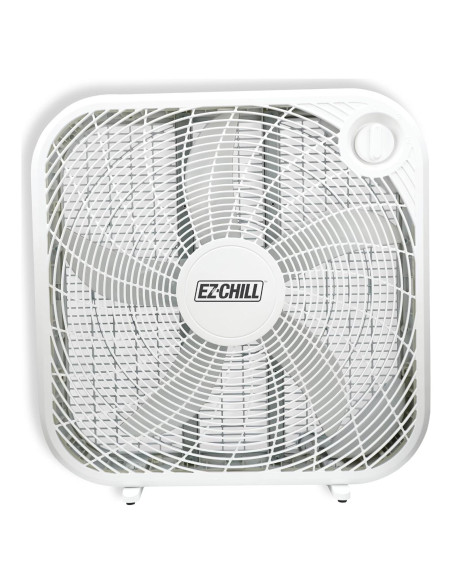 Ventilador de Caja EZ-CHILL 20" (50.8 cm) 3 Velocidades Blanco Ventilador de Caja EZ-CHILL 20" (50.8 cm) 3 Velocidades Blanco