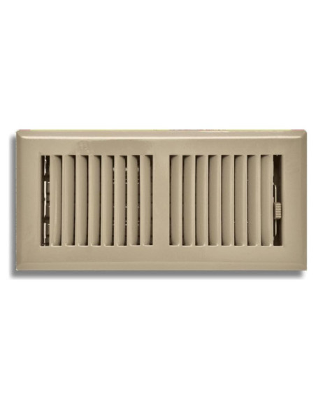 Cubierta de Ventilación de Piso 6" x 12" Marrón Desierto Cubierta de Ventilación de Piso 6" x 12" Marrón Desierto