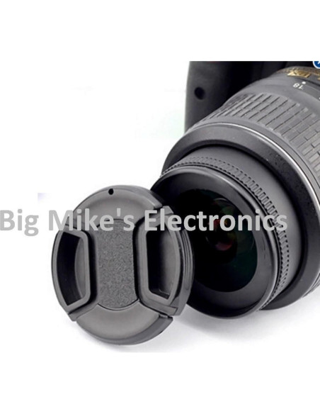 Tapa de lente Snap-On 46mm Big Mike's para cámara Panasonic Lumix DMC-G7 Tapa de lente Snap-On 46mm Big Mike's para cámara Panasonic Lumix DMC-G7