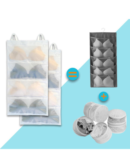 Bolsas de Lavandería Yisiziyo para Sujetadores 2 Piezas A-D Bolsas de Lavandería Yisiziyo para Sujetadores 2 Piezas A-D