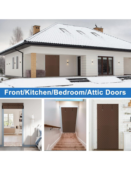 Cortina Aislante Térmica Augblinds 89x208 cm Marrón Cortina Aislante Térmica Augblinds 89x208 cm Marrón