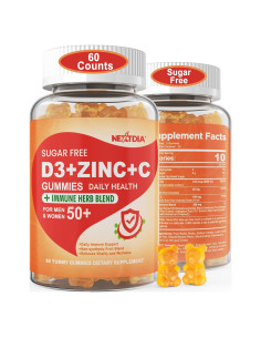 Gomitas Inmunológicas Veganas Nextdia 60 Unidades D3 C Zinc