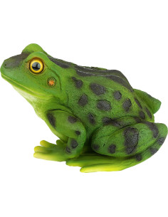 Estatua de Sapo de Jardín Design Toscano - Juego de 2, 24.1x19.1x15.2 cm 2