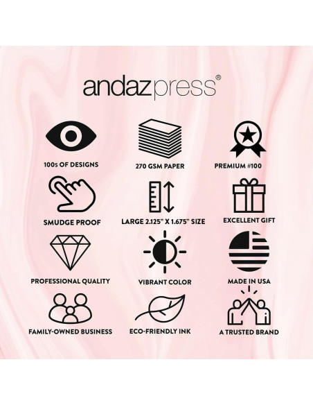 Bálsamo Labial Personalizado Andaz Press - 12 Piezas Oro Rosa Bálsamo Labial Personalizado Andaz Press - 12 Piezas Oro Rosa