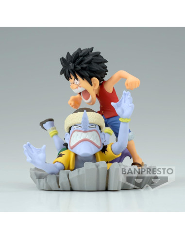 Figura Coleccionable Bandai Spirits Luffy vs Arlong 7.1 cm