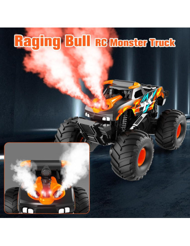 Coche RC Monster Truck Gampop 1:16 Impermeable 4WD 24.89x18.9cm
