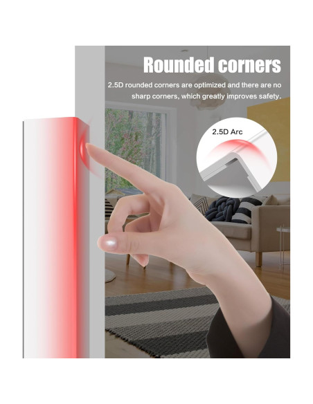Protector de Esquinas de Pared Frychee 2.5x90cm Blanco PVC Protector de Esquinas de Pared Frychee 2.5x90cm Blanco PVC