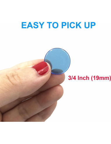 Fichas de Bingo Transparentes Yuanhe 500 Piezas 1.9 cm