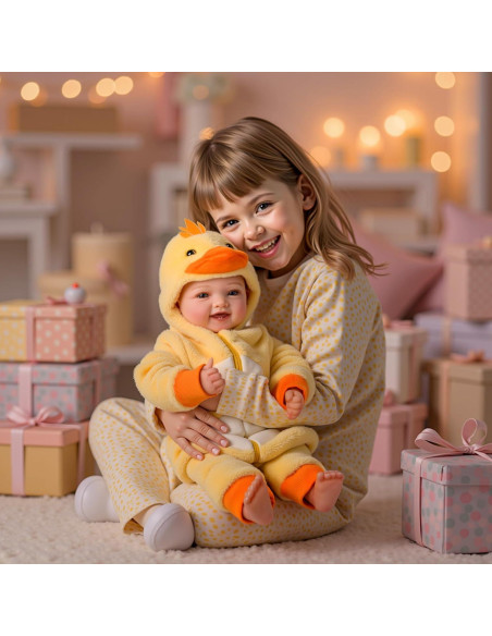 Muñeca de Bebé Realista BABESIDE Mia 43 cm con Accesorios Muñeca de Bebé Realista BABESIDE Mia 43 cm con Accesorios