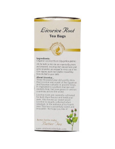 Té de Raíz de Regaliz Orgánico Celebration Herbals - 24 Bolsitas 2