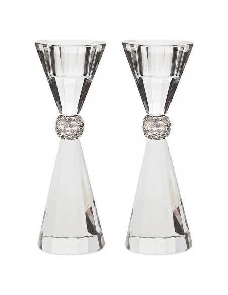 Candelabro de Cristal Godinger Palazzo 13.97 cm Decoración Candelabro de Cristal Godinger Palazzo 13.97 cm Decoración