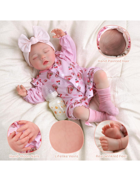 Muñeca Reborn BABESIDE Bella 20 Pulgadas 50.8 cm Realista Muñeca Reborn BABESIDE Bella 20 Pulgadas 50.8 cm Realista