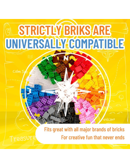 Bloques de Construcción Compatibles con LEGO Strictly Briks 204 Piezas Bloques de Construcción Compatibles con LEGO Strictly Briks 204 Piezas