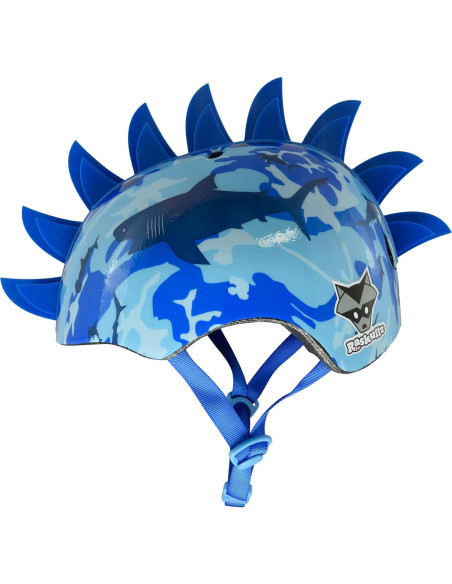 Casco de Bicicleta Raskullz Sharkmo Azul 50-54 cm Casco de Bicicleta Raskullz Sharkmo Azul 50-54 cm