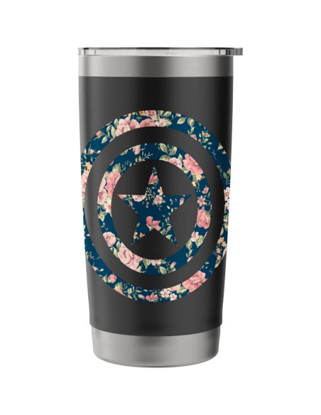 Vaso Aislado de Acero Inoxidable Marvel Capitán América 591 ml Vaso Aislado de Acero Inoxidable Marvel Capitán América 591 ml