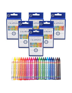 Crayones Color Swell a Granel 6 Paquetes de 24 Colores