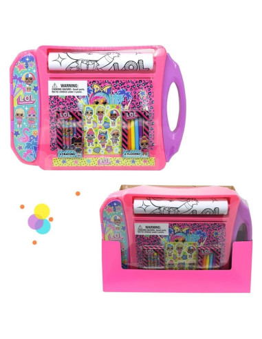 Escritorio de Arte Roller L.O.L. Surprise! - Kit de Coloreado