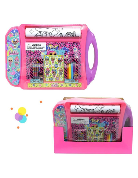 Escritorio de Arte Roller L.O.L. Surprise! - Kit de Coloreado Escritorio de Arte Roller L.O.L. Surprise! - Kit de Coloreado