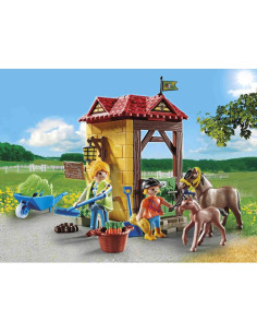 Paquete Inicial Playmobil Granja de Caballos 70501 2