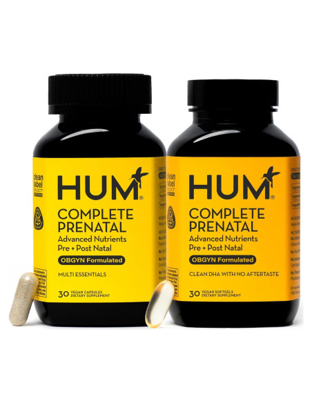 Suplemento Prenatal Multivitamínico HUM Completo 30 Cápsulas Suplemento Prenatal Multivitamínico HUM Completo 30 Cápsulas