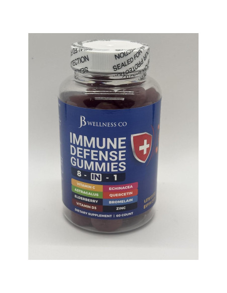 Suplemento Gominolas Inmunidad 8 en 1 JB Wellness 438g Suplemento Gominolas Inmunidad 8 en 1 JB Wellness 438g