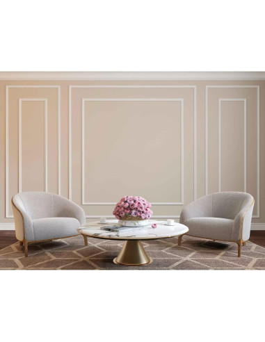 Panel de Moldura de Riel de Silla Autoadhesivo Hungbak 3m Blanco