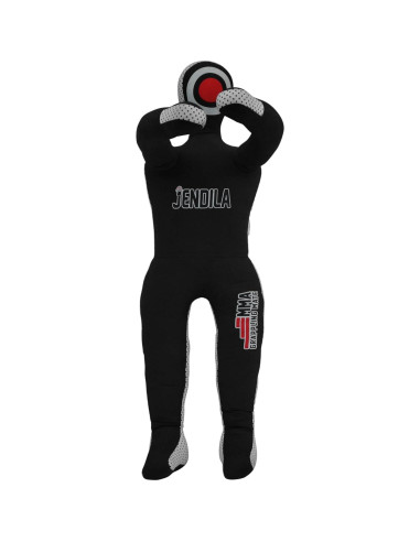 Muñeco de Grappling Jendila MMA 137 cm Negro SIN RELLENO