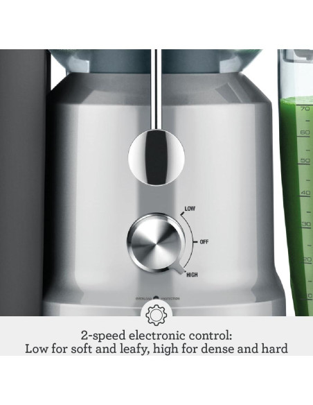 Exprimidor Breville BJE430SIL 2L Plata con Tecnología Fría Exprimidor Breville BJE430SIL 2L Plata con Tecnología Fría