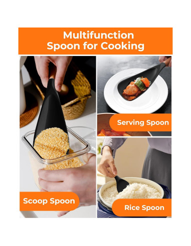Espátula de Silicona Multifuncional FINENUT 2-Pack 28 cm