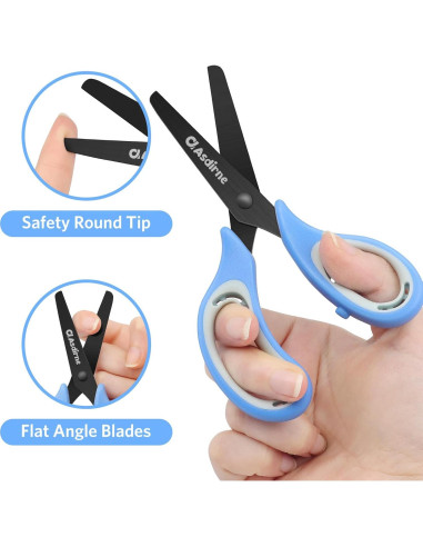 Tijeras de Seguridad para Niños Asdirne 13.5cm Acero Inoxidable