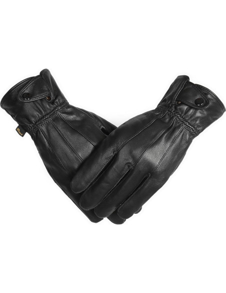 Guantes de Conducción de Cuero Genuino REED para Hombre - Táctiles Guantes de Conducción de Cuero Genuino REED para Hombre - Táctiles