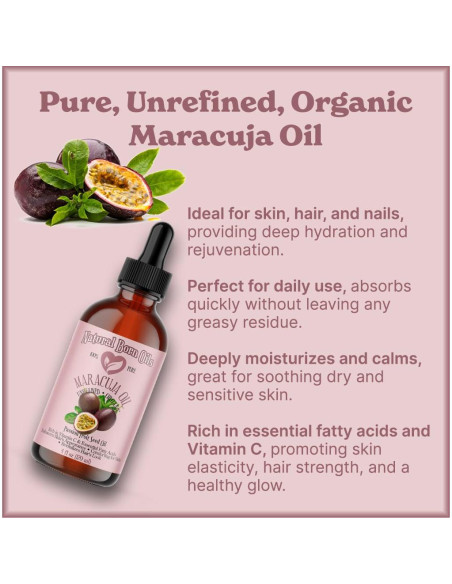 Aceite de Maracuyá Natural Born Oils 3.63 kg Orgánico Prensado en Frío Aceite de Maracuyá Natural Born Oils 3.63 kg Orgánico Prensado en Frío