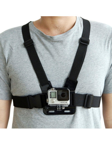 Arnés Ajustable SSE para Montaje en el Pecho GoPro Hero - Talla Única