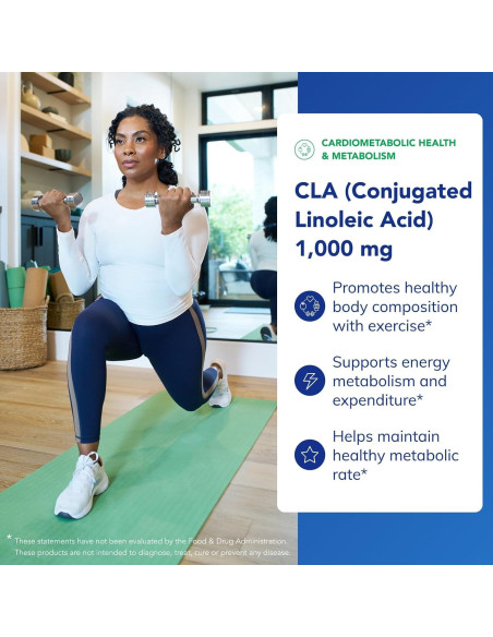 Suplemento CLA Pure Encapsulations 1,000 mg 180 Cápsulas Suplemento CLA Pure Encapsulations 1,000 mg 180 Cápsulas